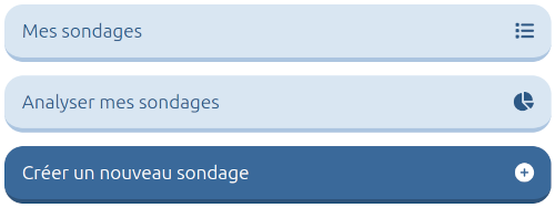 Tableau de bord Options tableau de bord